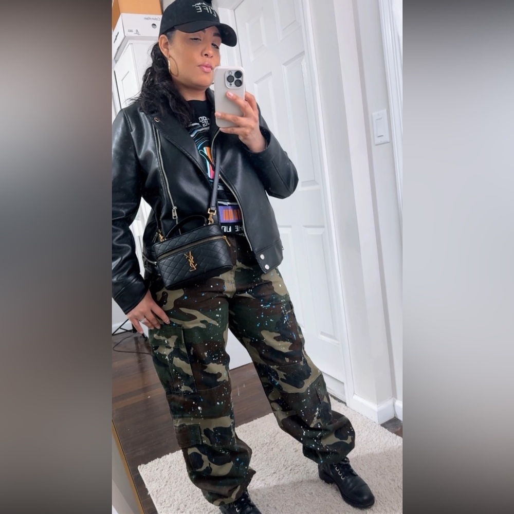 SHEIN Army fatigue cargo pants size L